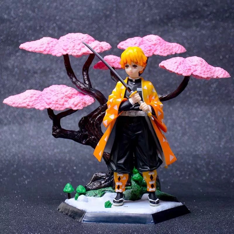 Mô Hình Nhân Vật Nezuko Zenitsu Tanjirou Shinobu Hoạt Hình Demon Slayer SY2