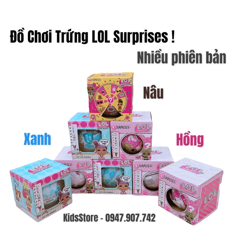 🔥 𝐒𝐇𝐈𝐏 𝐇𝐎𝐀̉ 𝐓𝐎̂́𝐂 🔥Đồ Chơi Trứng LOL Búp Bê Bất Ngờ Nhiều Phiên Bản (𝐇𝐚̀𝐧𝐠 𝐒𝐚̆̃𝐧 - 𝐘 𝐡𝐢̀𝐧𝐡 𝟏𝟎𝟎% 𝐍𝐡𝐚̣̂𝐧 𝐍𝐠𝐚𝐲 𝐓𝐫𝐨𝐧𝐠 𝟏-𝟐𝐡)