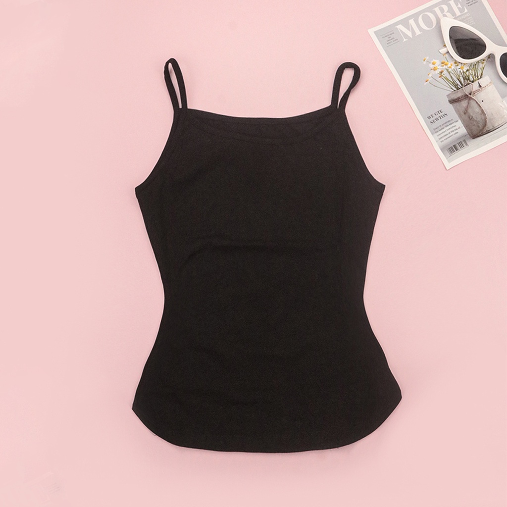 Áo 2 Dây Cotton Luperi chất liệu mềm mịn không bai nhão thấm hút mồ hôi tốt LFAD875