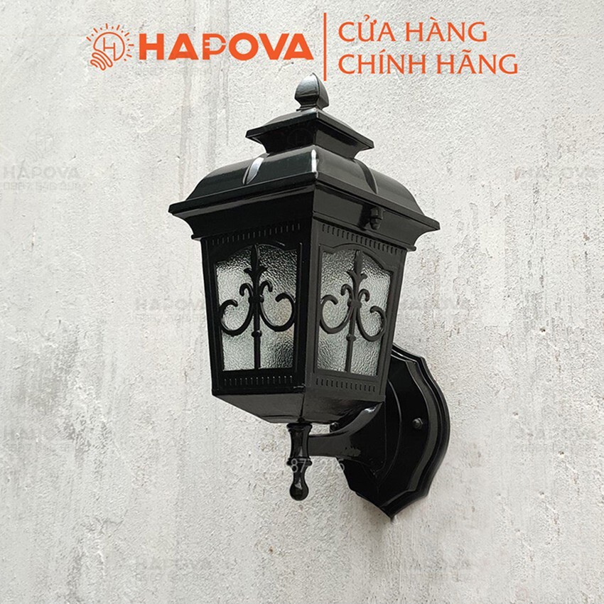 Đèn gắn tường, đèn treo tường trang trí ngoài trời HAPOVA NIKAS 0106