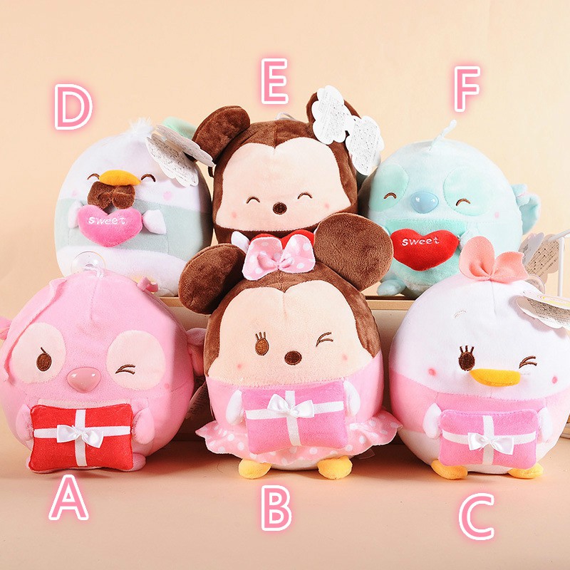 Móc khóa thú nhồi bông ufufy cho ngày Valentine