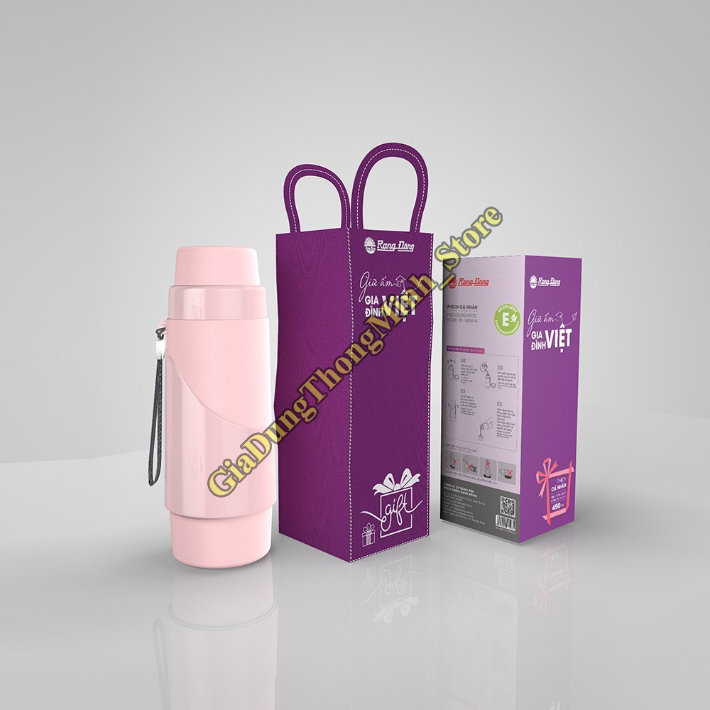 Bình Giữ Nhiệt Rạng Đông 450ml Giữ Nước Nóng Hơn 6 Tiếng, Phích Giữ Nhiệt Siêu Bền, An Toàn, Nhỏ Gọn | BigBuy360 - bigbuy360.vn