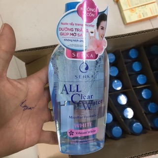 Nước tẩy trang senka all clear water white