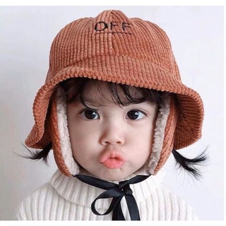 Mũ cho bé trai bé gái đội được 2 kiểu siêu yêu