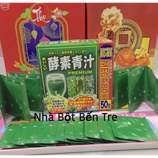 (Bill Nhật) Một hộp bột mầm lúa mạch Aojiru Nhật Bản