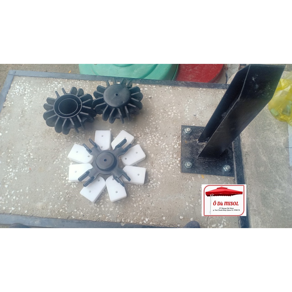 PHỤ KIỆN DÙ LỆCH TÂM VUÔNG 3M X 3M