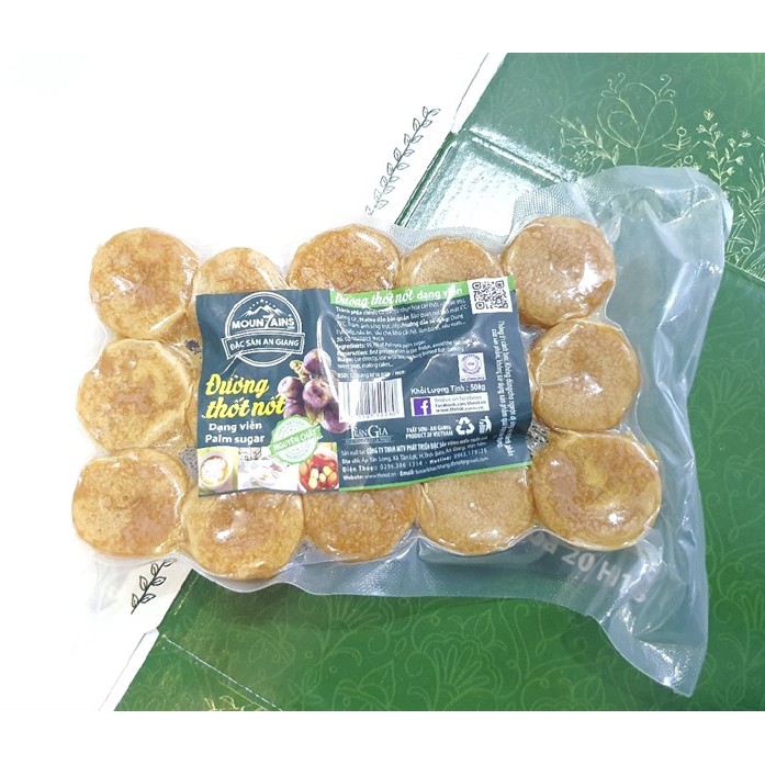 [RẺ VÔ ĐỊCH] Đường thốt nốt Mountains 500gr - Thốt nốt Trần Gia