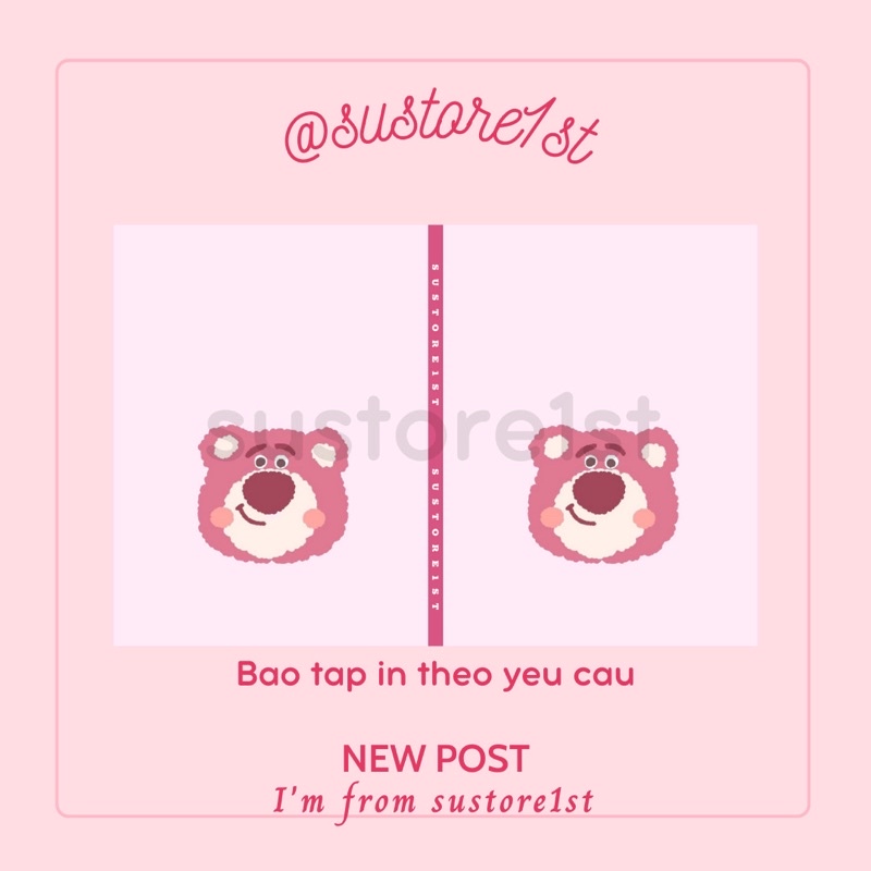 Bao tập in theo yêu cầu giấy nhám