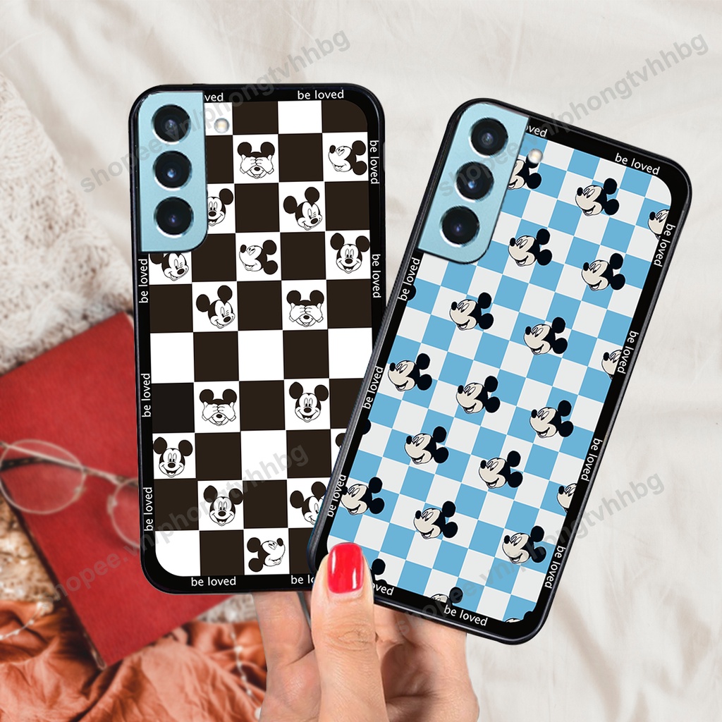 Ốp lưng Samsung S22 / S22 Plus / S22 Ultra / S22+ in mẫu trái tim caro, chuột mikey thể thao cực đẹp cute