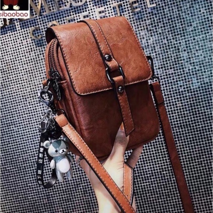 Túi Đựng Điện Thoại Linh Store Túi Xách Đeo Chéo Nữ Đựng Điện Thoại Da Mịn Hàng Cao Cấp - LS20