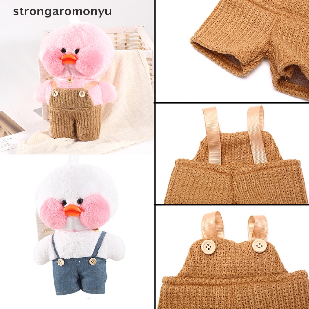【YU】 30cm Mimi Yellow Duck Plush Toy Clothes Accessories Cute Plush Dolls Cloth .