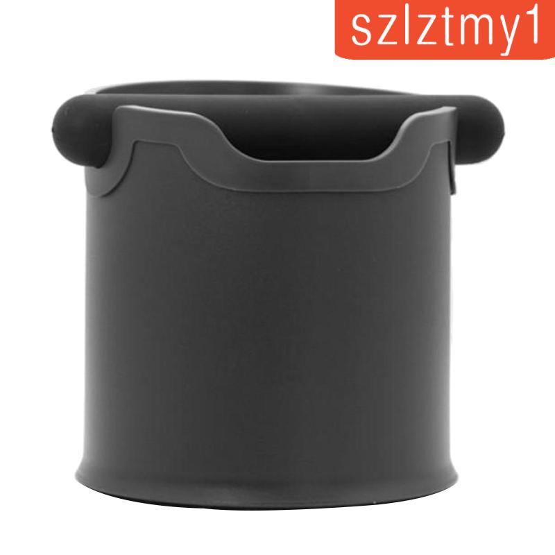 [Thunder]  Coffee Grounds Knock Out Box Coffee Waste Bin Box Detachable Knock Bar Red