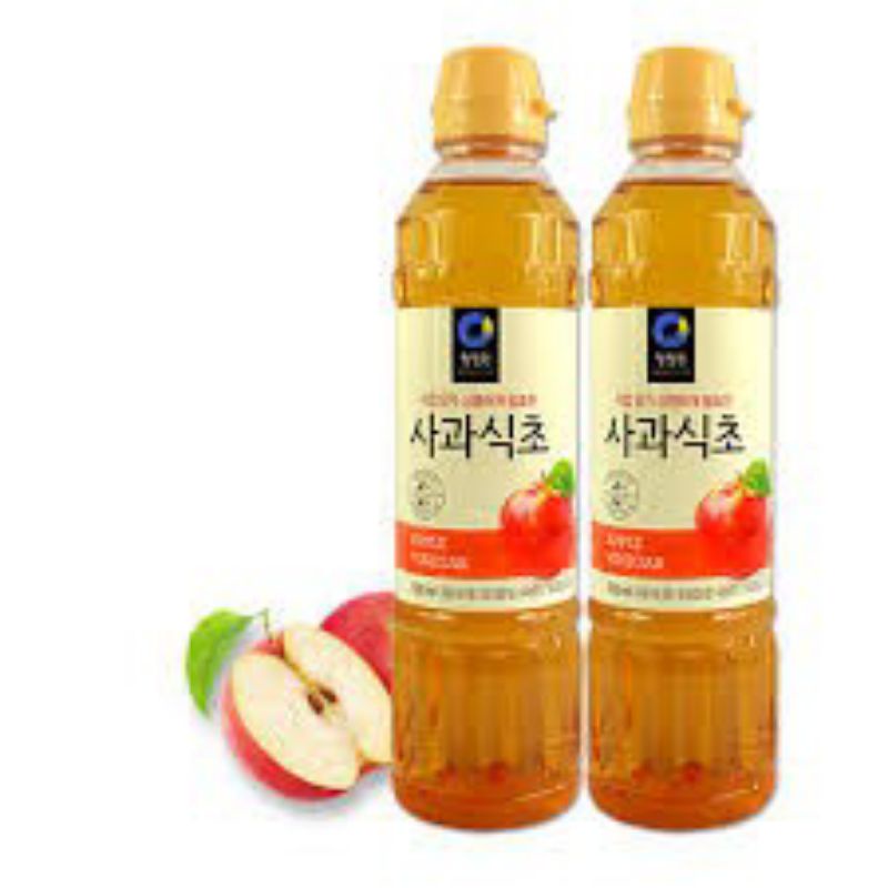 Dấm táo Deasang Hàn quốc dùng để trộn salad,pha nước chấm giảm cân chai 500ml