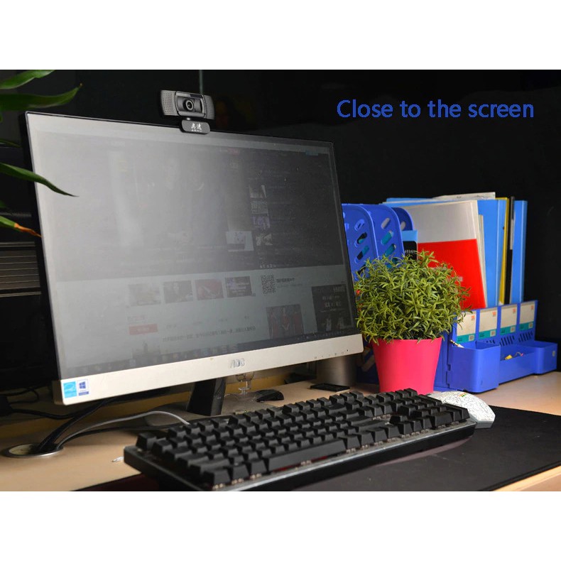 Webcam Ashu Hd 1080p Kèm Micro H601 - Màu Đen Chuyên Dụng Cho Máy Tính | BigBuy360 - bigbuy360.vn