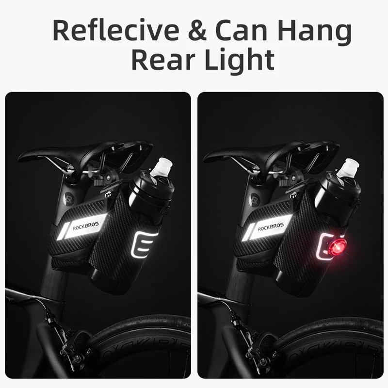 Túi đựng bình nước ROCKBROS gắn yên xe đạp tiện dụng 1.5L
