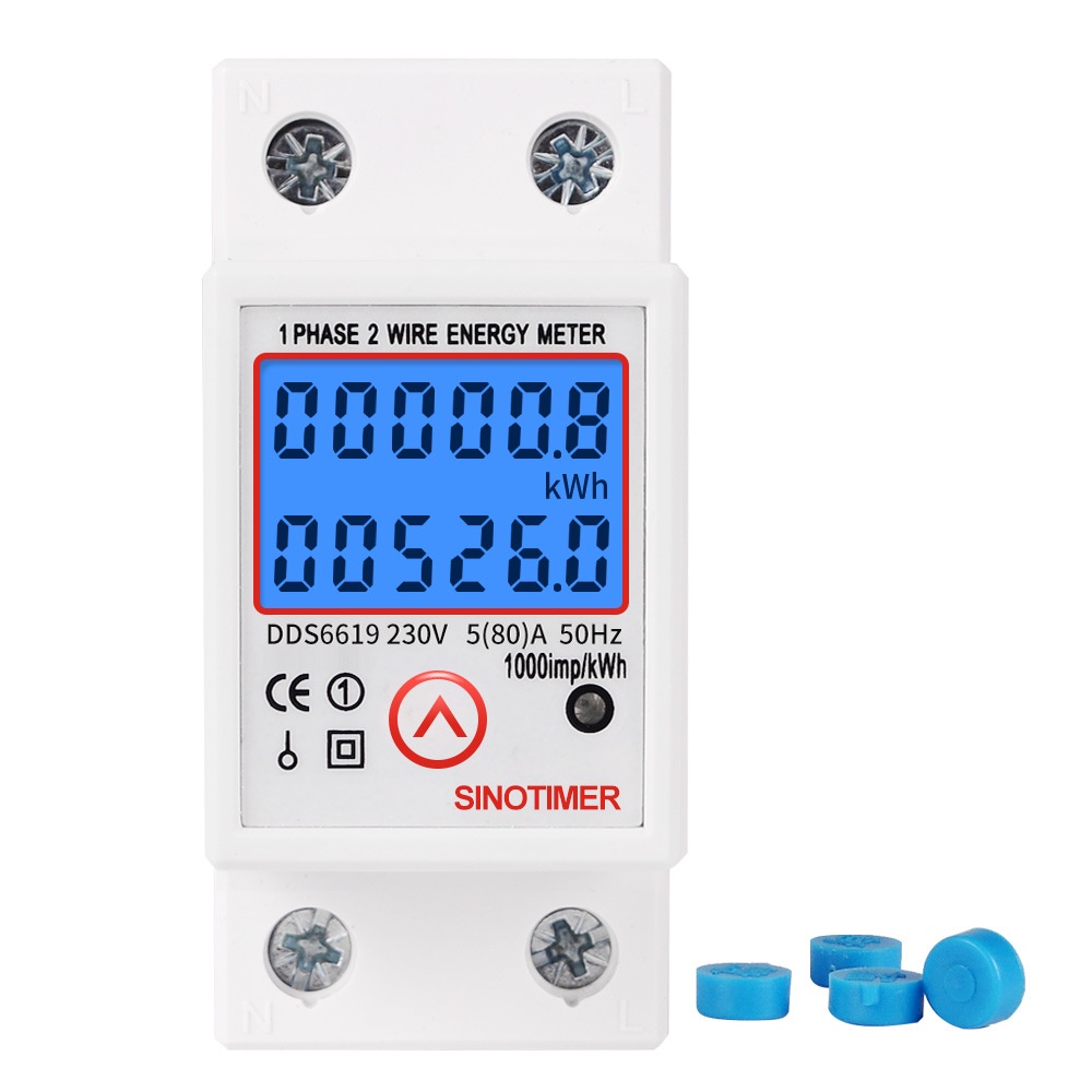 Thiết bị đo điện năng tiêu thụ PCBFUN màn hình LCD kỹ thuật số