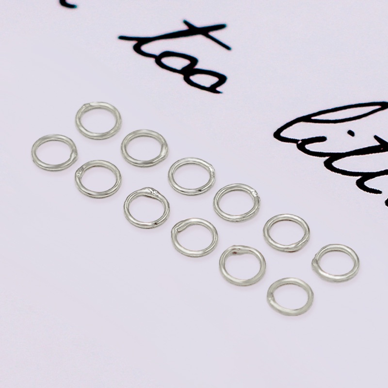 Set 100 Chiếc Nhẫn Mạ Vàng Đồng 14k 18K Làm Trang Sức DIY