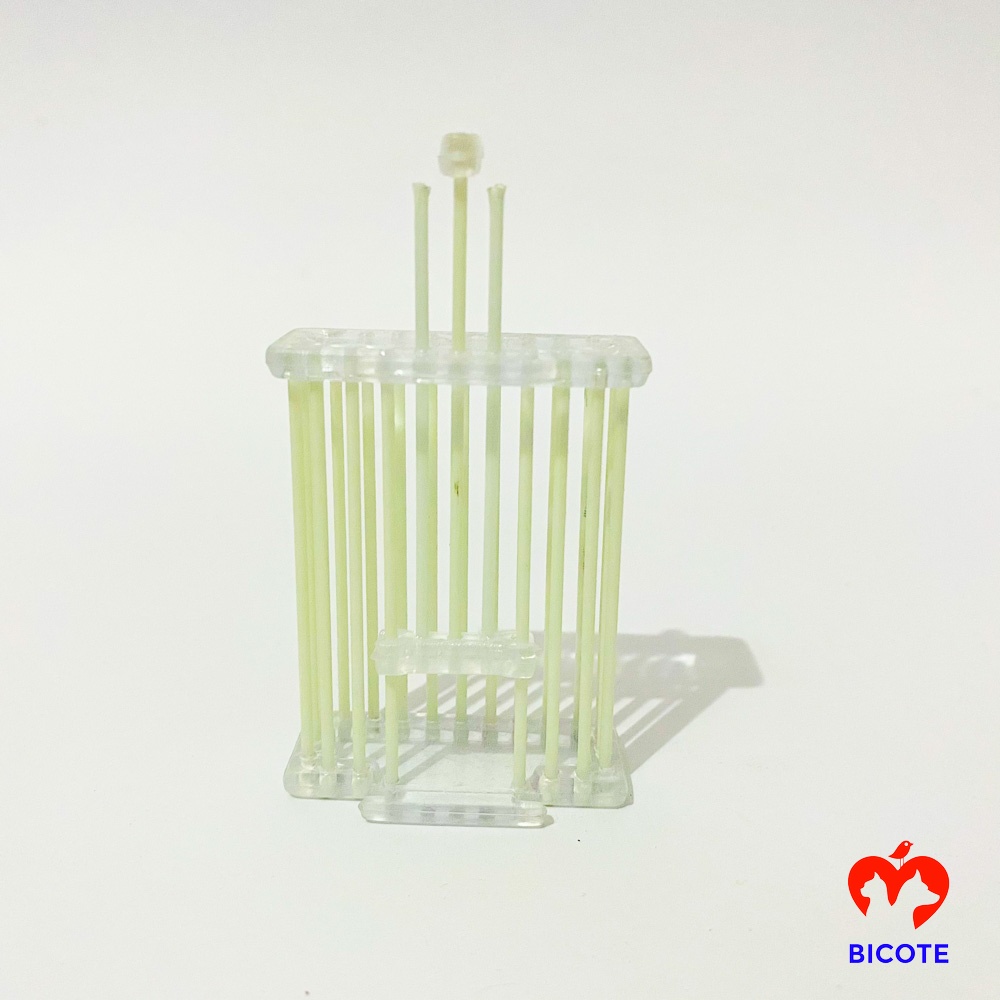 Rọ dế cho chim khuyên chất liệu phíp chắc chắn bền đẹp - Dọ dế cho chim khuyên giá rẻ