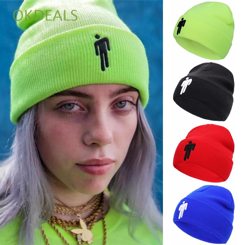 Mũ beanie unisex thêu hình phong cách Hiphop