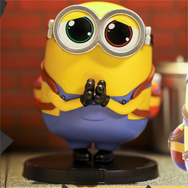 Mô Hình Nhân Vật Minions Mắt To 2 Series Dễ Thương Dùng Trang Trí