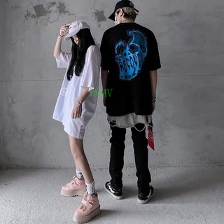 Áo thụng tay lỡ unisex ( Phông Mặt Quỷ )
