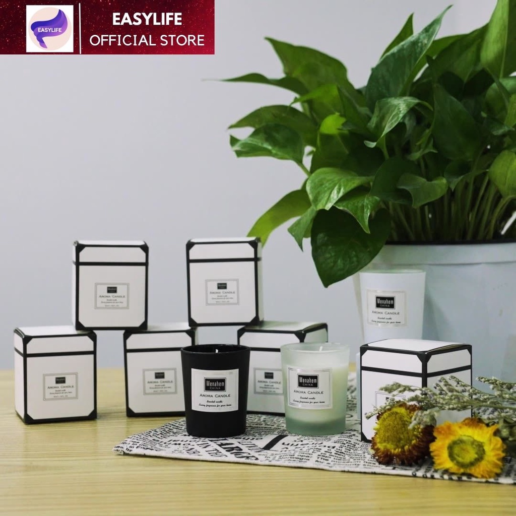 Nến thơm phòng, Nến thơm không khói thư giãn cao cấp Aroma