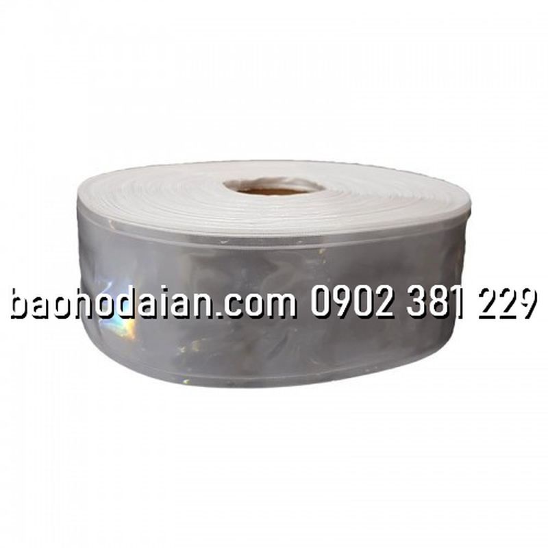 Dây phản quang nhựa trơn rộng 10cm - dài 50m