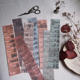 Sticker dải retro ticket - Room17vn