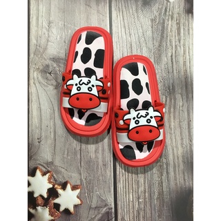 dép trẻ em bò sữa đế tròn cute [ảnh thật]