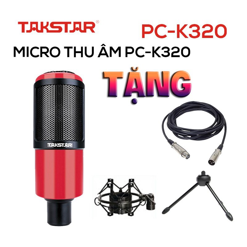 [CHÍNH HÃNG]Trọn bộ combo thu âm,hát live stream chuyên nghiệp:SOUNDCARD SC-M1, MIC TAKSTAR PC-K320 và TAI NGHE TS-2260