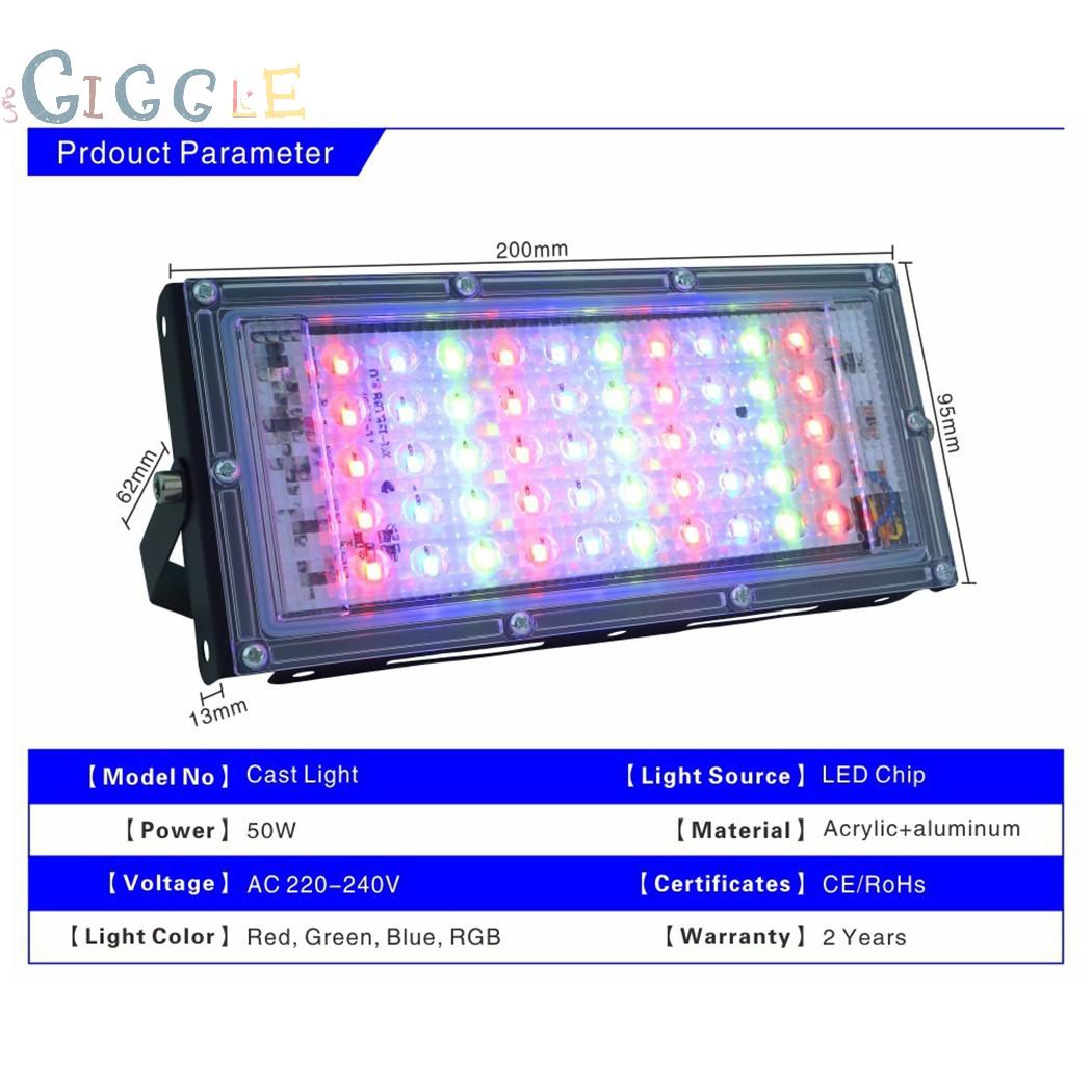 1 Đèn Led Chiếu Sáng Ngoài Trời 50w