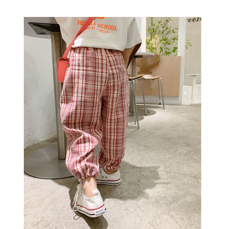 [Babycat Hàng Có Sẵn Quần Dài Nhỏ Nhắn Phong Cách Nhật Hàn Nhật Bản Hàn Quốc Thời Trang Mùa Hè Hàng Mới Dành Cho Bé Gái