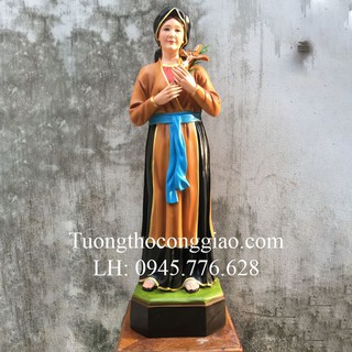 Bà Thánh Anê Lê Thị Thành 90cm composite