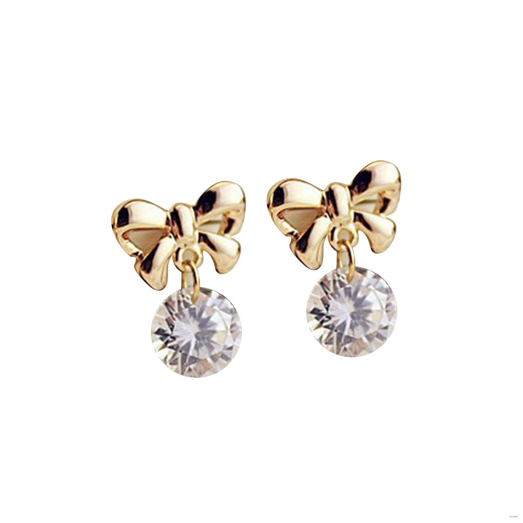 Hoa Tai Đính Đá Thời Trang Dành Cho Nữ