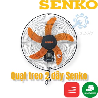 Quạt Điện Treo Tường Senko 2 dây đế vuông wall fan Làm mát tiết kiệm điện hiệu Senko Tc16 Chính Hãng ship hỏa tốc