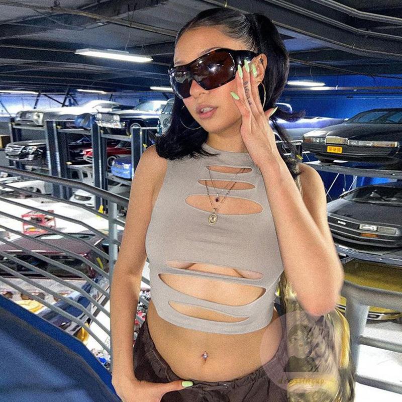 Dre-áo Tank Top Ôm Dáng Màu Sắc Trơn Thời Trang Mùa Hè Cho Nữ