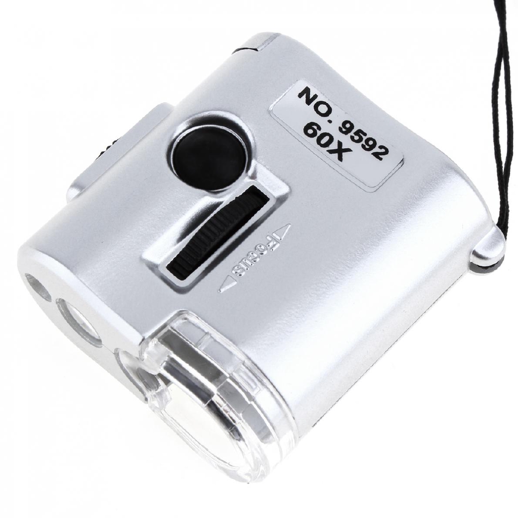 Kính hiển vi 60X mini bỏ túi