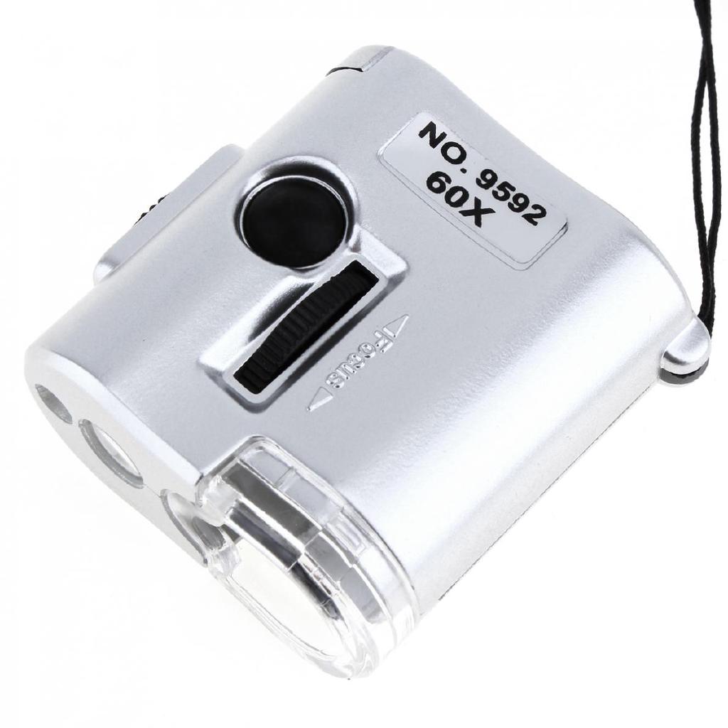 Kính hiển vi 60X mini bỏ túi