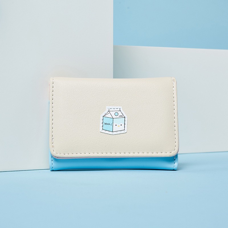 Ví Ngắn Nữ Mini Cầm Tay Đựng Thẻ V552 Cao Cấp Siêu Dễ Thương - Hata24h