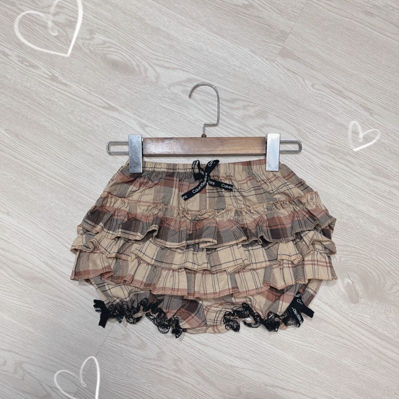 Quần shorts Caro tầng Đính Nơ Siêu Sexy