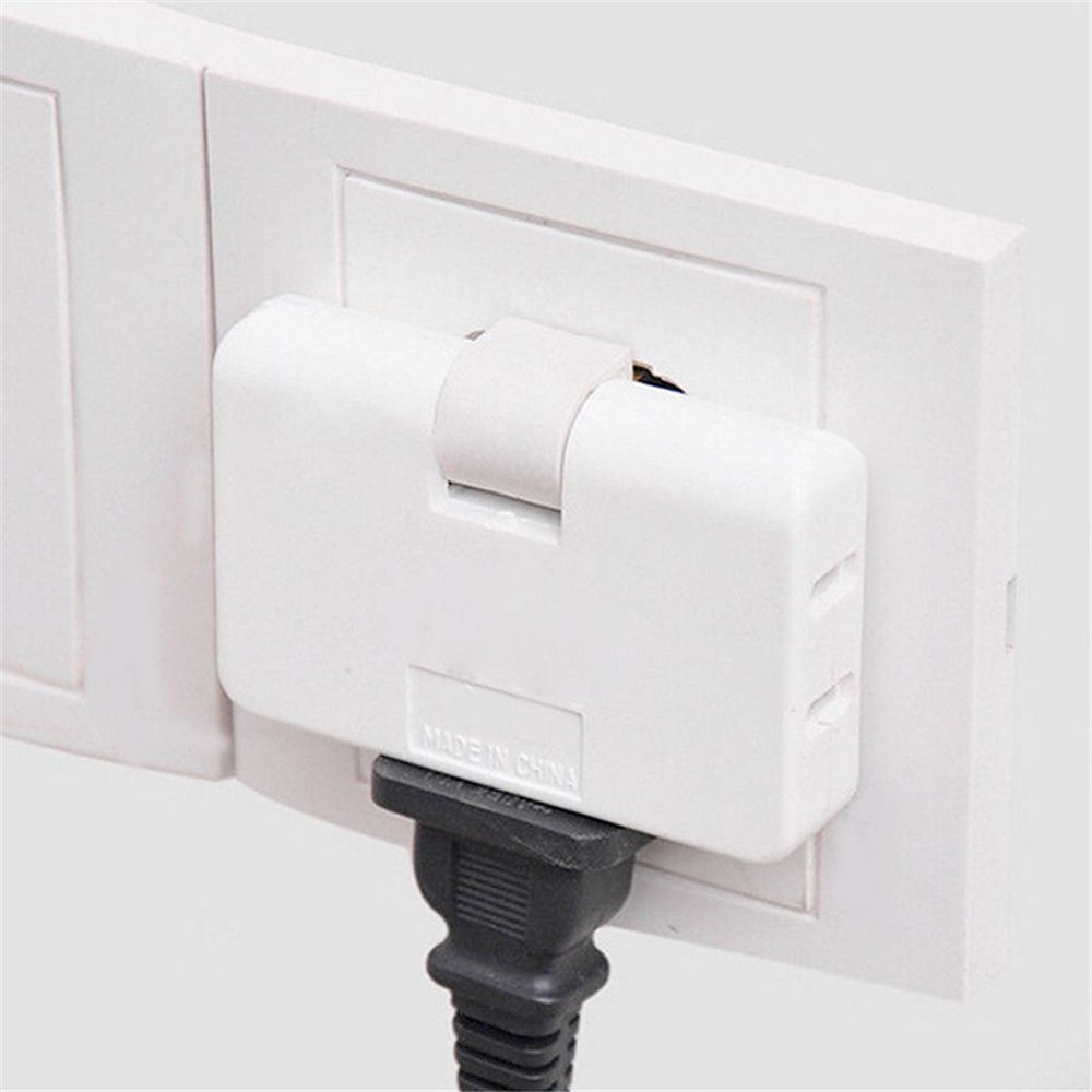 Ổ cắm điện gắn tường 3 lỗ cắm Us chất lượng cao nhiều màu sắc