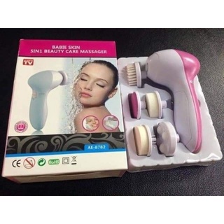 Máy rửa mặt 5 in 1, massage 5in1