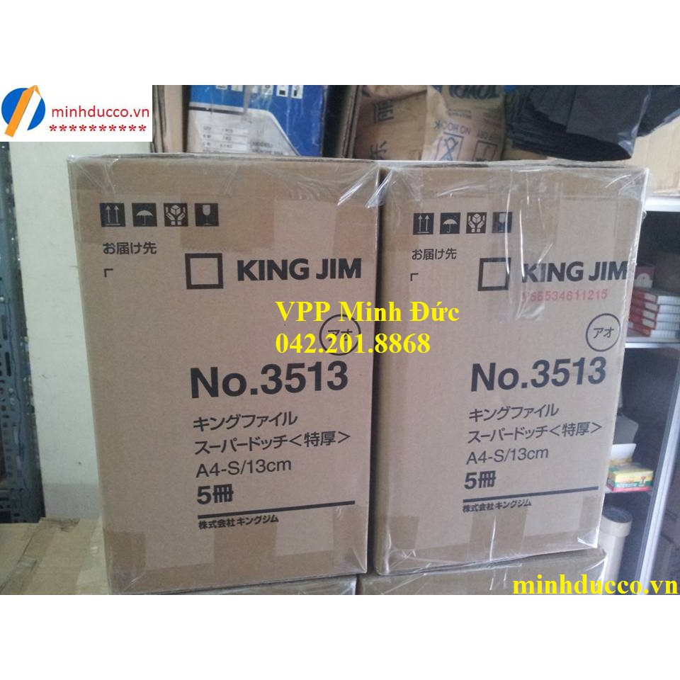 File còng ống A4 Kingjim 13cm-3513