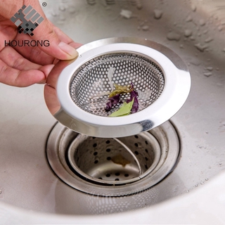 Nắp Lọc Rác Bồn Rửa Chén Bằng Thép Không Gỉ Tiện Dụng Cho Nhà Bếp/ Phòng Tắm Nắp Đậy Lỗ Thoát Nước