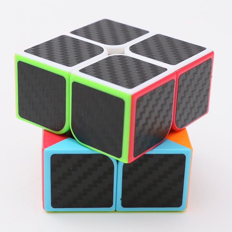 Đồ Chơi Rubik Zcube Carbon 2x2 - Rubik Cao Cấp Chuẩn Quốc Tế