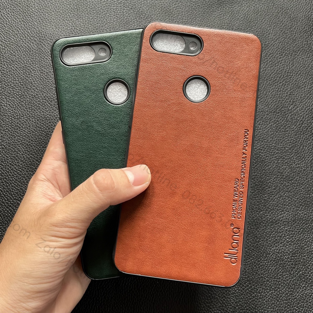 Ốp lưng da Xiaomi Mi 8 Lite chất liệu da mềm mịn, sang trọng, bền đẹp