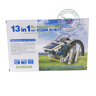 Bộ lắp ráp năng lượng mặt trời - Robot tương lai 13in1