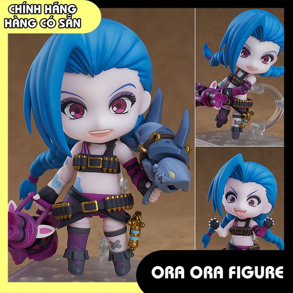 [ Ora Ora ] [ Hàng Có Sẵn ] Mô Hình nendoroid Figure Chính Hãng Jinx League of Legends Liên Minh Huyền Thoại LMHT LOL