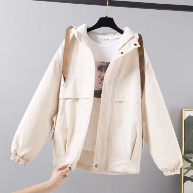 Áo khoác kaki fom rộng | BigBuy360 - bigbuy360.vn