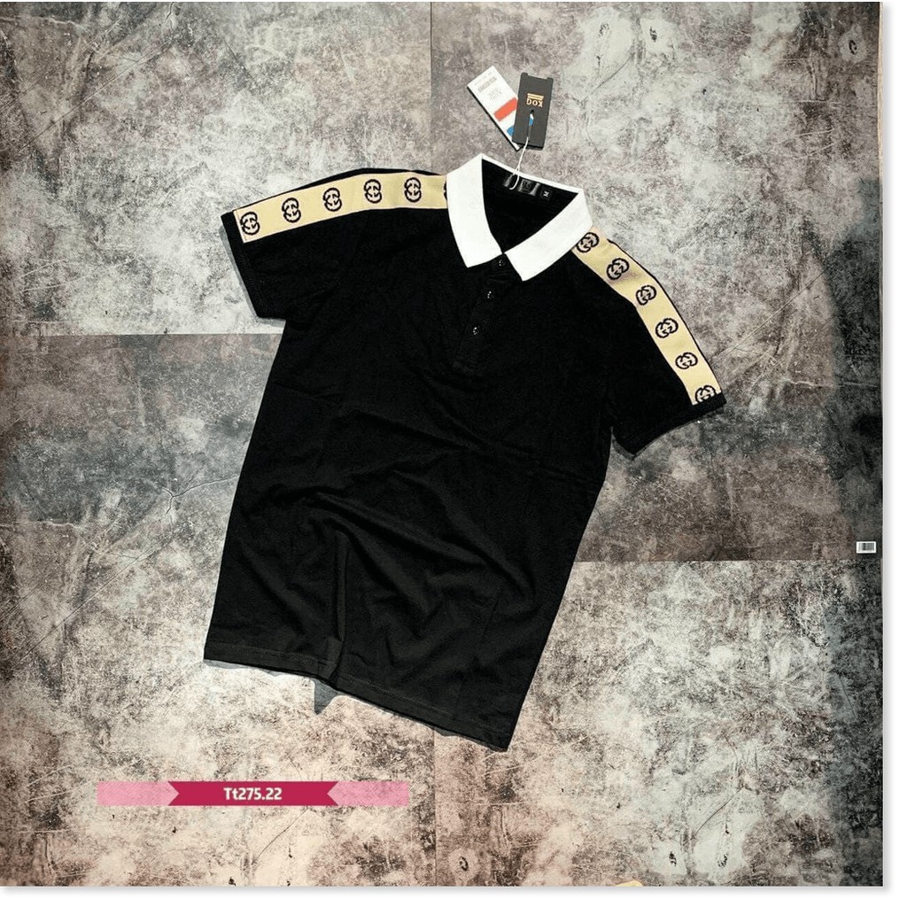 Áo Thun Nam Tay Ngắn Thêu Họa Tiết Lịch Lãm, Sang Trọng HP